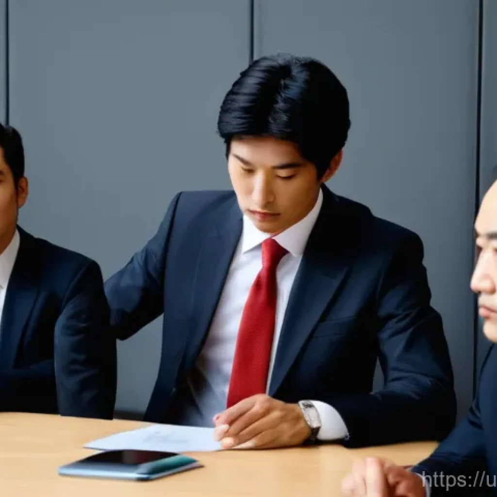 무역협상 실무에서 발생하는 주요 실수 분석 - **Cultural Misunderstanding at a Business Meeting:**
A vibrant, high-definition, realistic photo...
